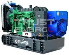 Дизельный генератор Elcos GE.MT.440/400.BF Открытая на раме MTU  trustenergo.ru