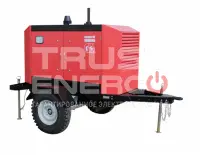 Дизельный генератор ССМ ЭД-30-Т400-РКМ1 на тракторном прицепе