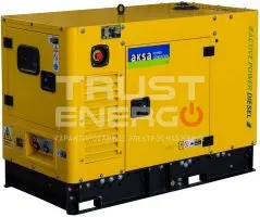 Дизельный генератор Aksa APD12A В кожухе с АВР  A3CRX14 trustenergo.ru