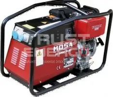 Дизельный генератор Mosa GE 6000 DES/GS-L Открытая на раме Yanmar L100 trustenergo.ru