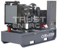 Дизельный генератор Elcos GE.PK3A.110/100.BF Открытая на раме Perkins  trustenergo.ru